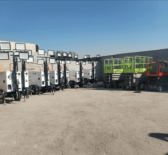 أبراج ضوء تورلايت ومولدات